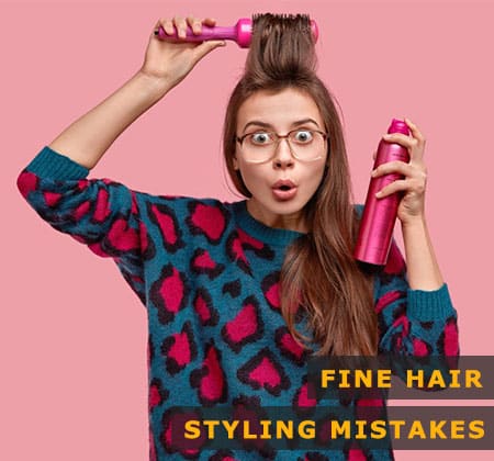 Featured Image of Fine Hair Styling Mistakes
