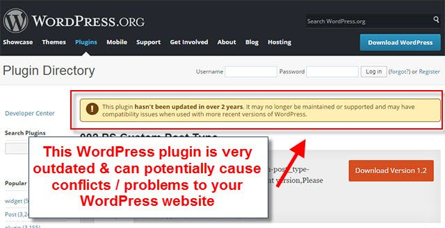 WordPress plugin updates