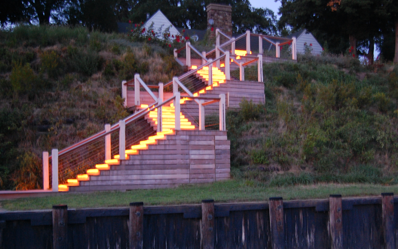 Staircase Construction-AfterNight