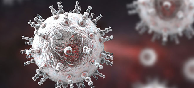 Auch Herpes-Viren können Meningitis auslösen.