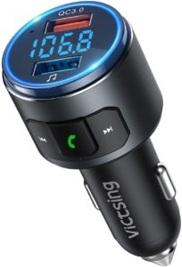 VicTsing V5.0 Bluetooth FM Transmitter for Car