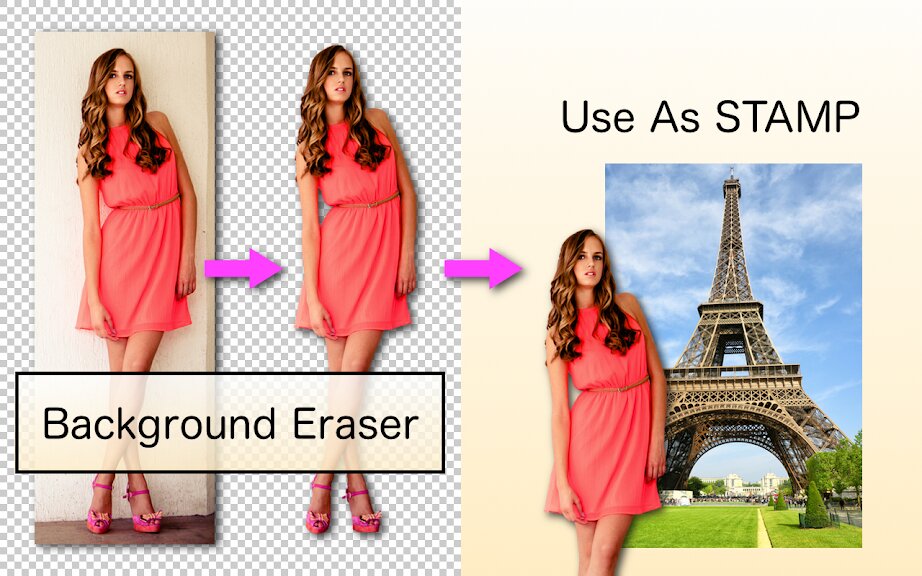 erase image background with background eraser