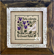 Sweet Violet from The Drawn Thread -- click to see more