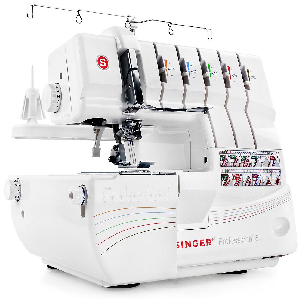 Singer Professional 5 14T968DC Serger with 2-3-4-5 Threaded Reviews 1