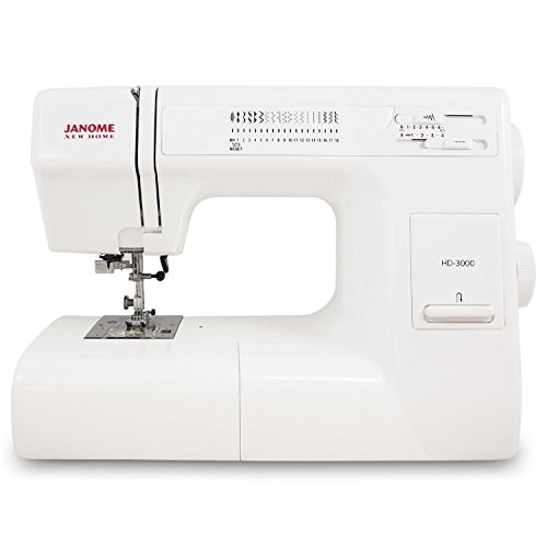 Janome HD3000 Heavy-Duty Sewing Machine with 18 Built-in Stitches...
