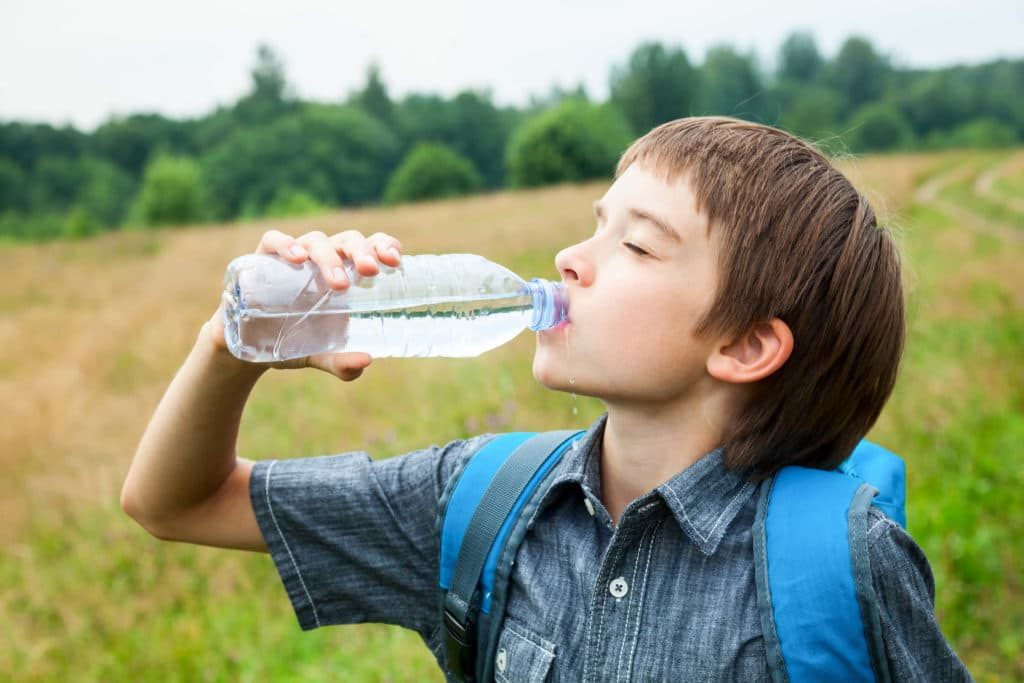 drink water to neutralize acid in the mouth