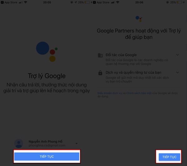 di động v24h 7 bước cài đặt và kích hoạt trợ lý ảo Google Assistant Tiếng Việt cho iPhone ảnh 10