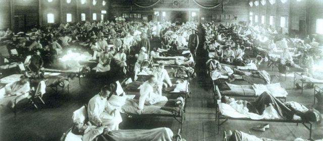 WWI Influenza Hospital Wikipedia Commons