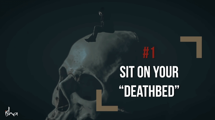 Sit on your "Deathbed" happiness