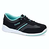 Dexter Dani Bowling Shoes, Black/Turquoise, 7.5