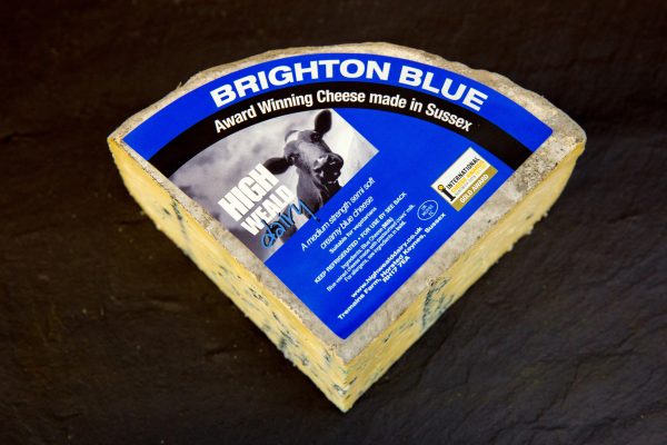 High Weald Dairy Brighton Blue quarter wheel 750g
