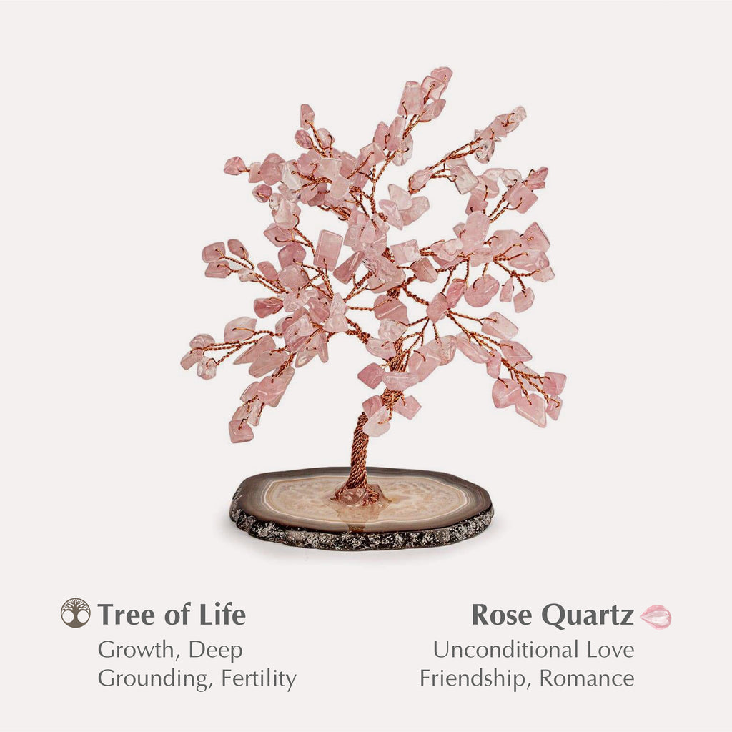 Love Harmony - Feng Shui Rose Quartz Tree