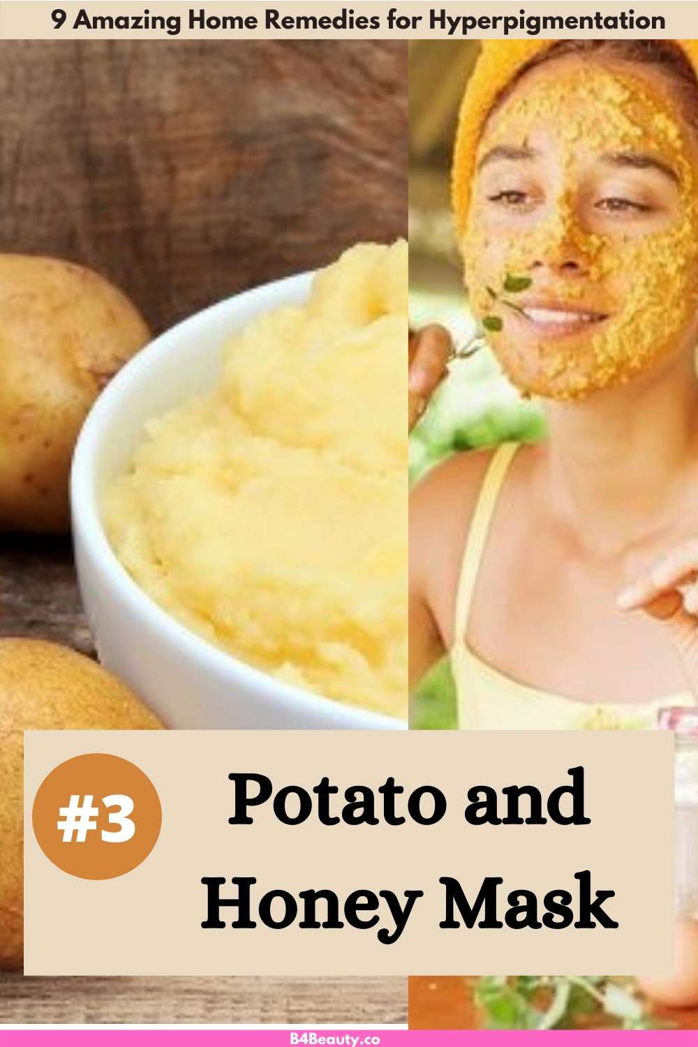 3 Potato and Honey Mask