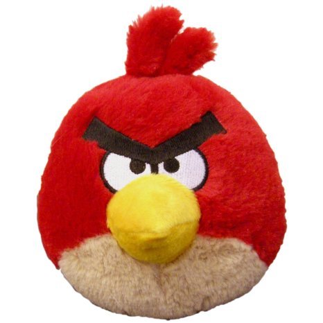 Angry Birds 5" Basic Plush Red Bird [Toy]