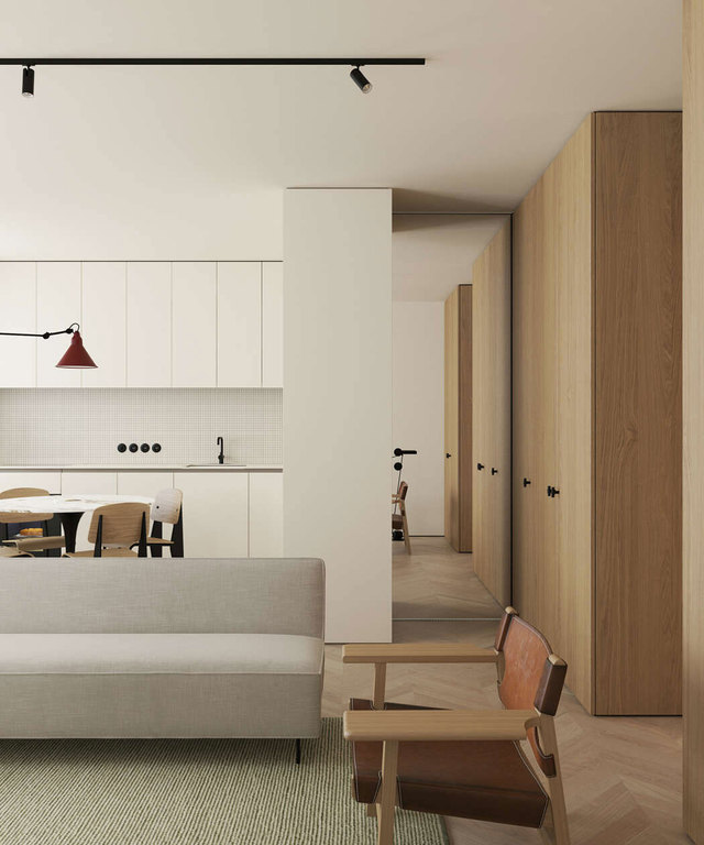Được thiết kế bởi kiến trúc sư Emil Dervish, căn hộ Copenhagen xinh đẹp này là bằng chứng cho thấy một nội thất tối thiểu luôn là lựa chọn hấp dẫn 