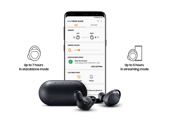 Tai nghe bluetooth Samsung Gear IconX 2018 chính hãng