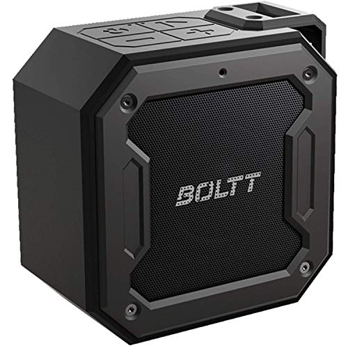 Fire-Boltt Xplode 1200 Portable Bluetooth 12W Speaker with Boombastic HD Sound & Punch Bass, Durable, Rugged & Waterproof with Long Lasting Playtime & 1800mAh Battery. (Black)