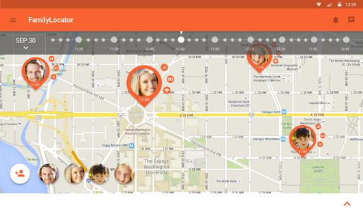 Zoemob Family Locator Screenshot