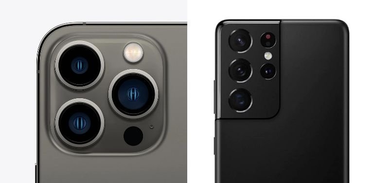 iPhone 13 Pro Max vs Samsung S21 Ultra camera