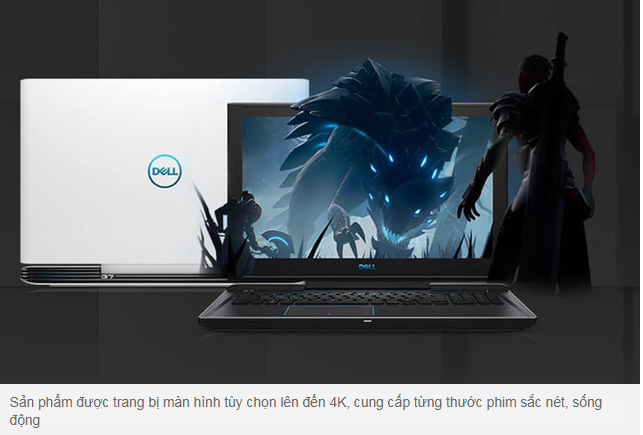 Khám phá Dell G7 - Laptop gaming Core I9 ấn tượng