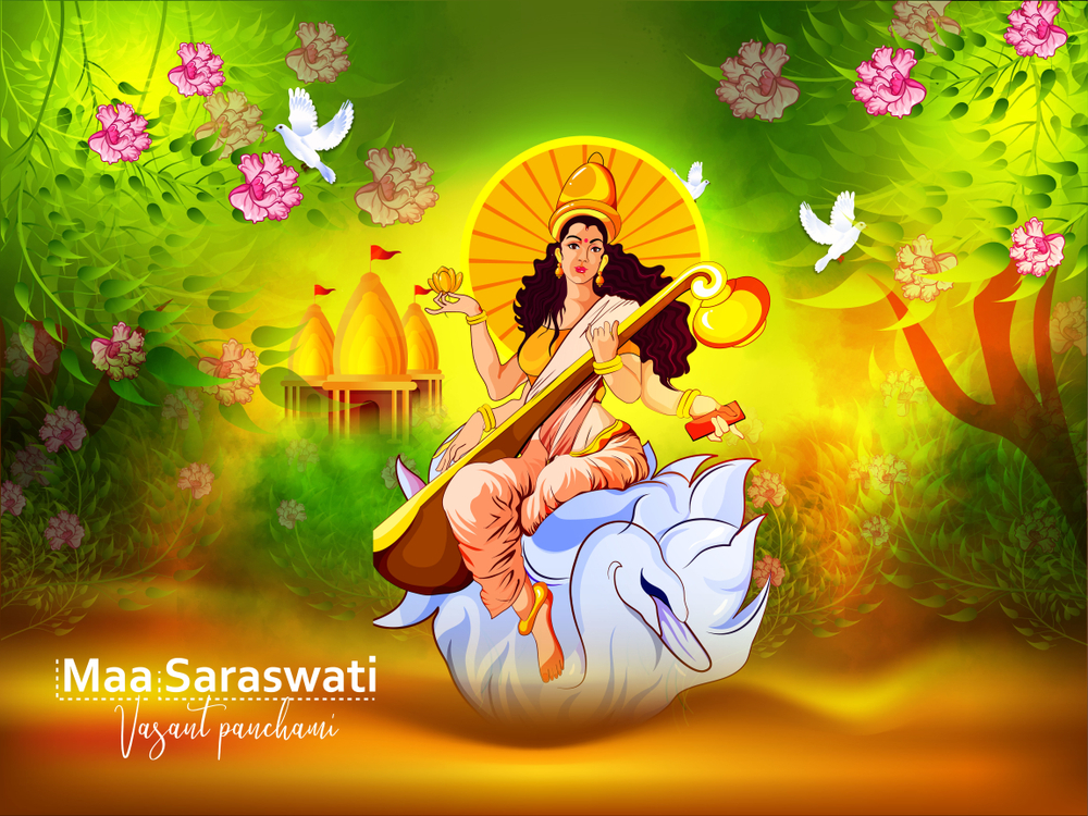 The Saraswati Puja