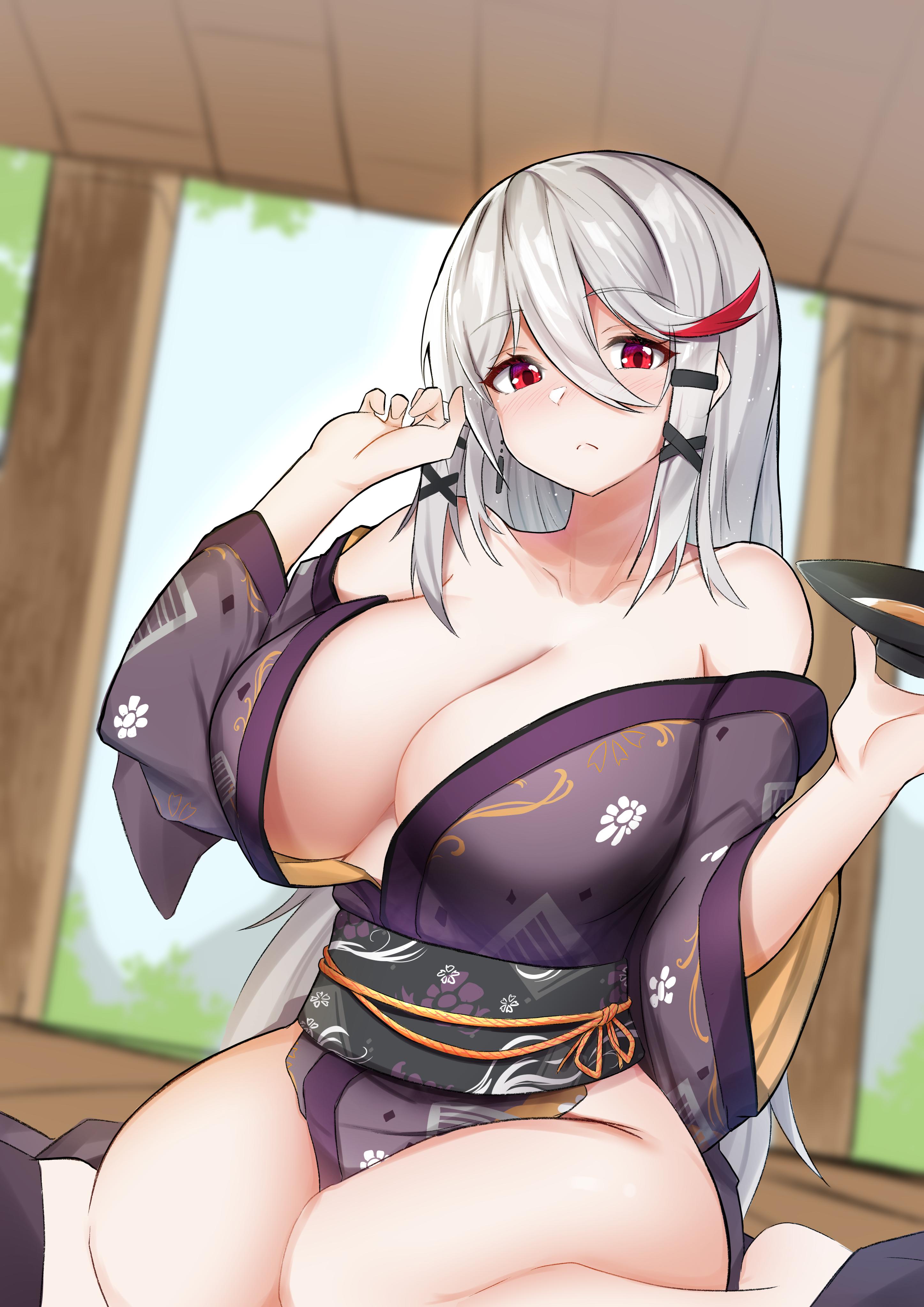 Klone Kimono Drinking Blush (J Yak47 )  | Anime Hentai