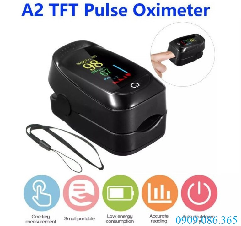 Máy đo nồng độ oxy trong máu Pulse Oximeter A2