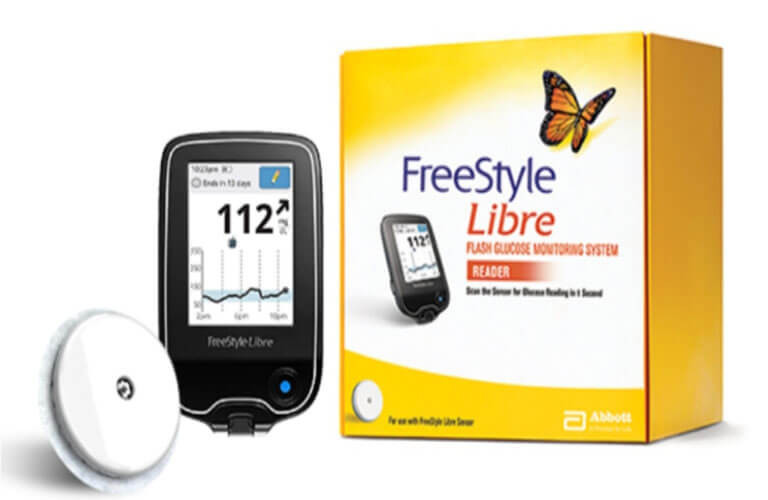 Máy đo đường huyết không cần lấy máu FreeStyle Libre