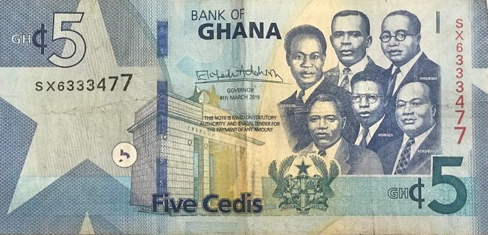5 Ghana Cedis