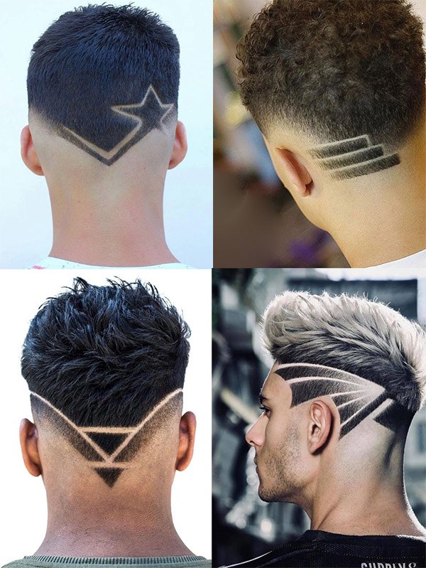 Những kiểu tatoo tóc nam đẹp đơn giản chất nhất hiện nay - 12