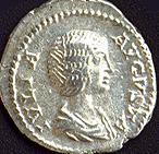 Coin image of Julia Domna (c)2001, VCRC