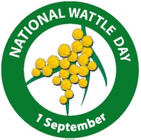 National Wattle Day badge 2016