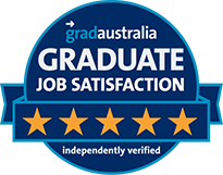 Graduate satisfaction 5 star badge 205x161 2018