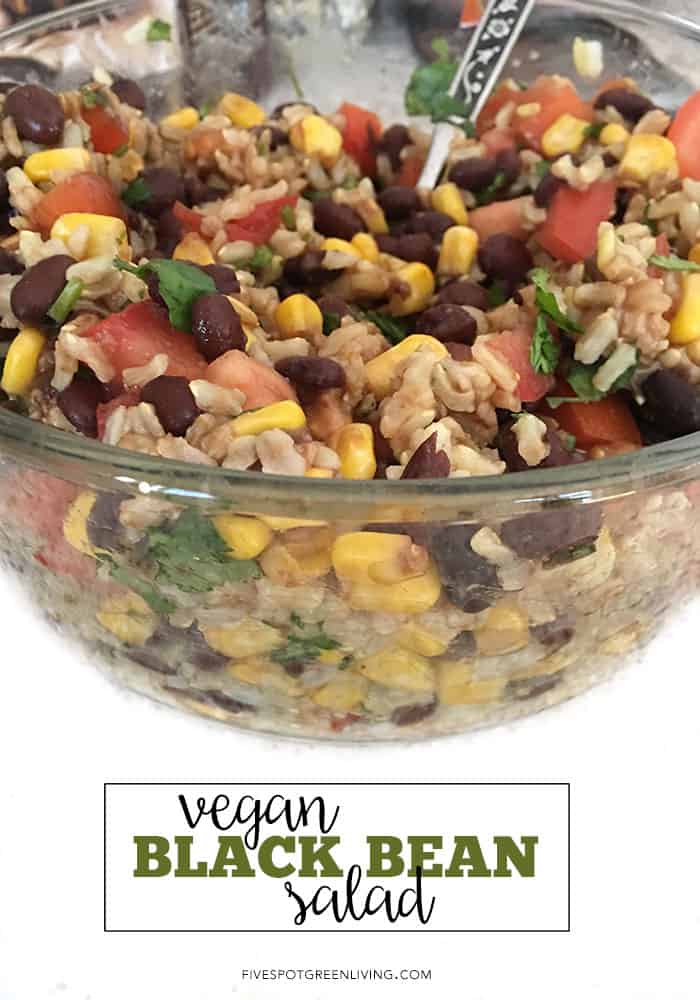 vegan black bean salad recipe