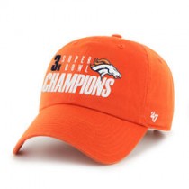 Denver Broncos 3x Super Bowl Champions Cap