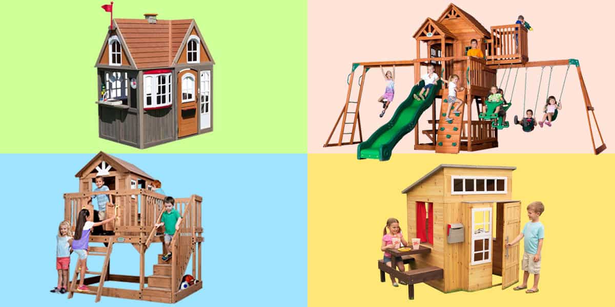 Best wooden playhouses for 4-10 year olds
