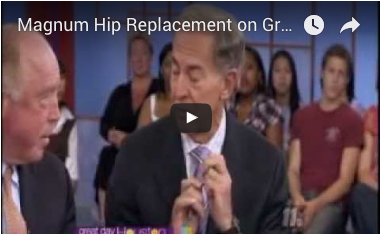 Magnum Hip Replacement on Great Day Houston