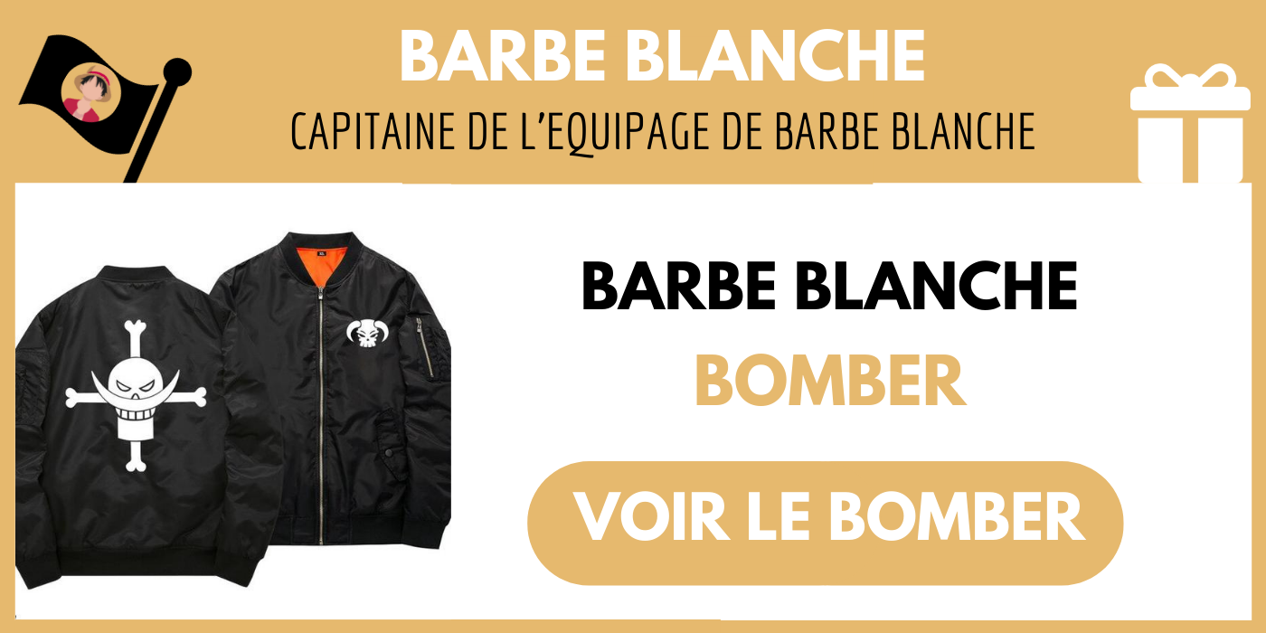 bomber barbe blanche