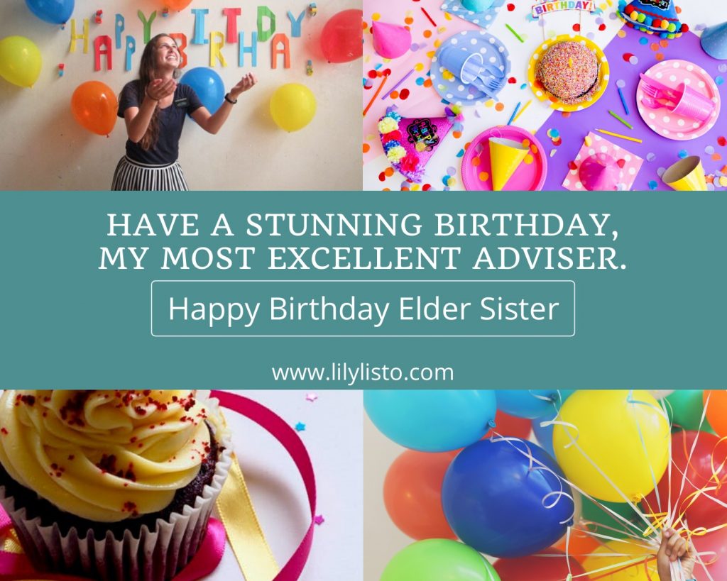 Happy Birthday Elder sister 