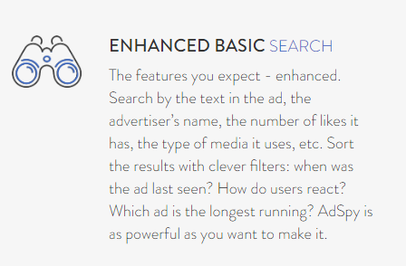 AdSpy-Enhanced Basic Search