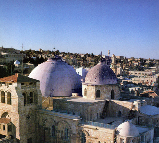 The Church of the Resurrection (Anastasis), also called the Church of the Holy Sepulchre, Jerusalem.