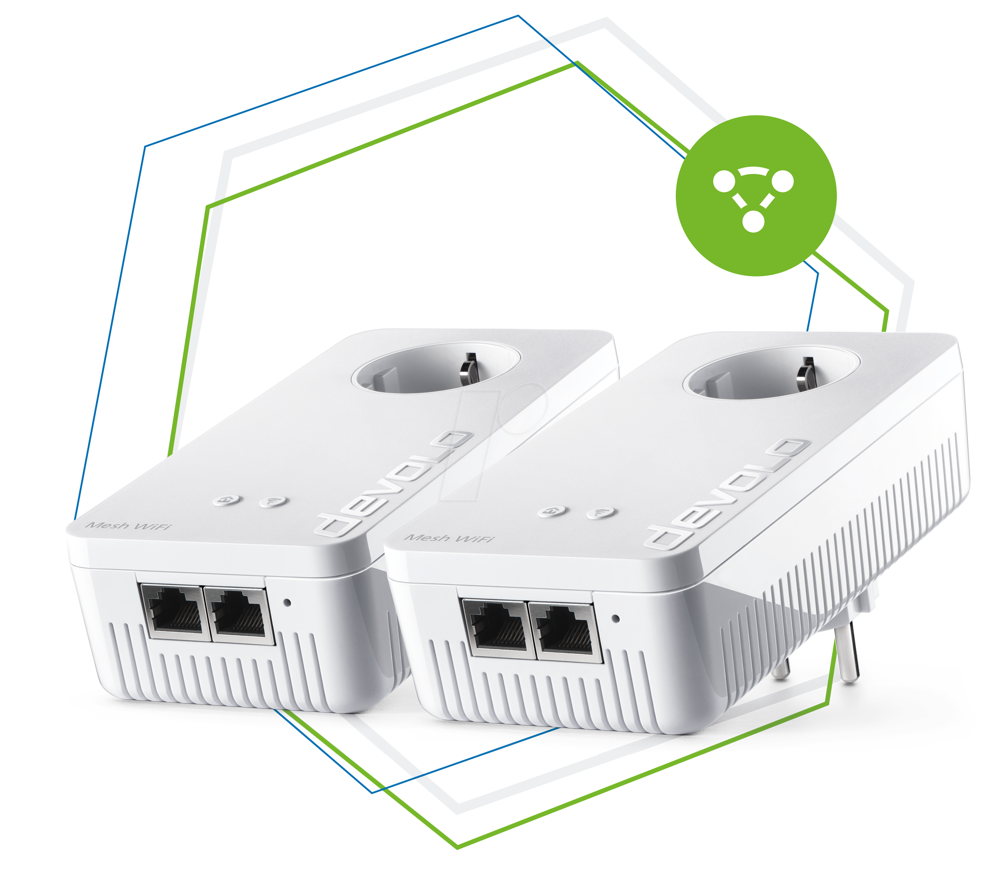 DEVOLO 8755: Powerline Kit Mesh WiFi 2 (2 devices) at reichelt elektronik
