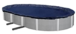 BWC720 Bronze 15-feet by 30-feet Oval Above Ground Pool Winter Cover by Blue Wave
