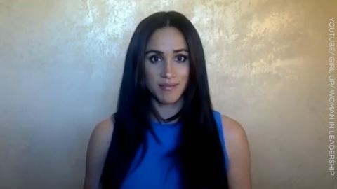 preview for Meghan Markle makes speech for Girl Up leadership summit