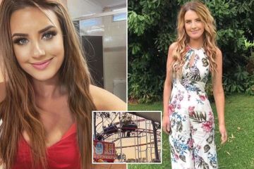Woman, 26, struck by rollercoaster is left 'brain damaged', says dad