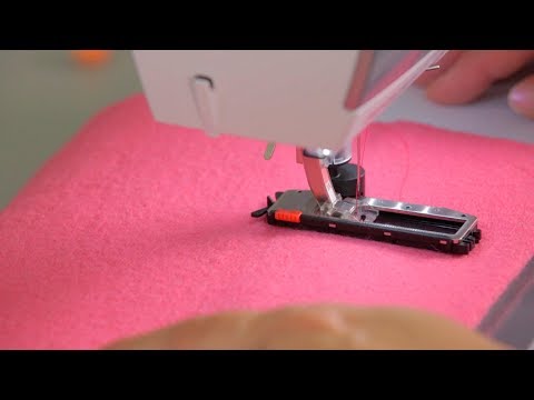 Sewing buttonholes with the B 480