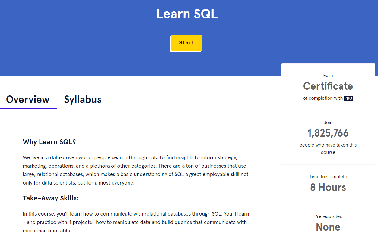 The 11 Best Courses for Learning SQL