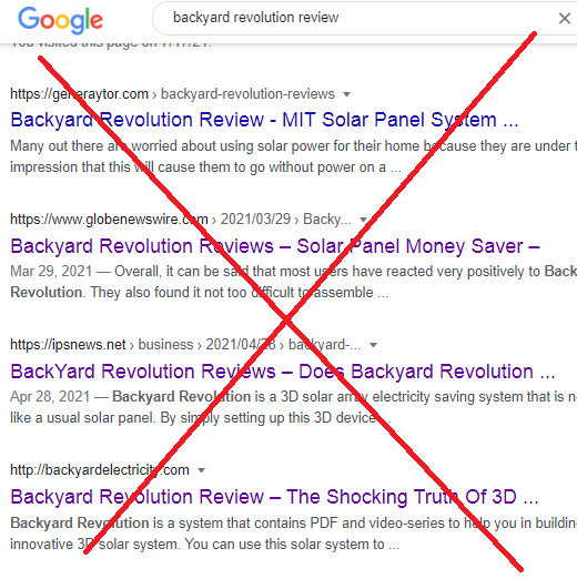 Backyard Revolution Solar Reviews