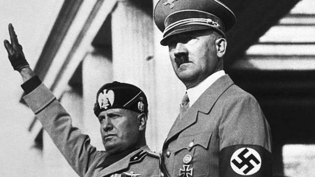 هتلر وموسوليني