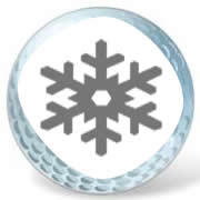 golfbal winter